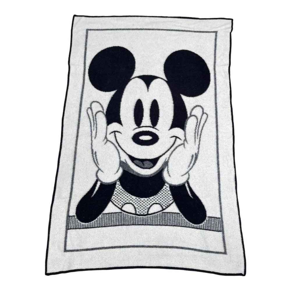 Vintage Mickey Mouse Double Sided Fleece Blanket